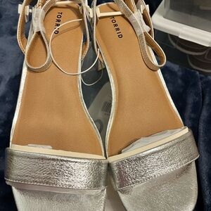 Torrid Silver Women's Sandals